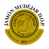 1º PREMIO A LA CALIDAD JAMÓN DE TERUEL 2011