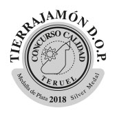 2º PREMIO A LA CALIDAD JAMÓN DE TERUEL 2018